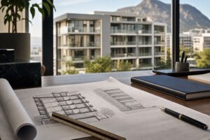 Sectional-title extension plans for a South African apartment building